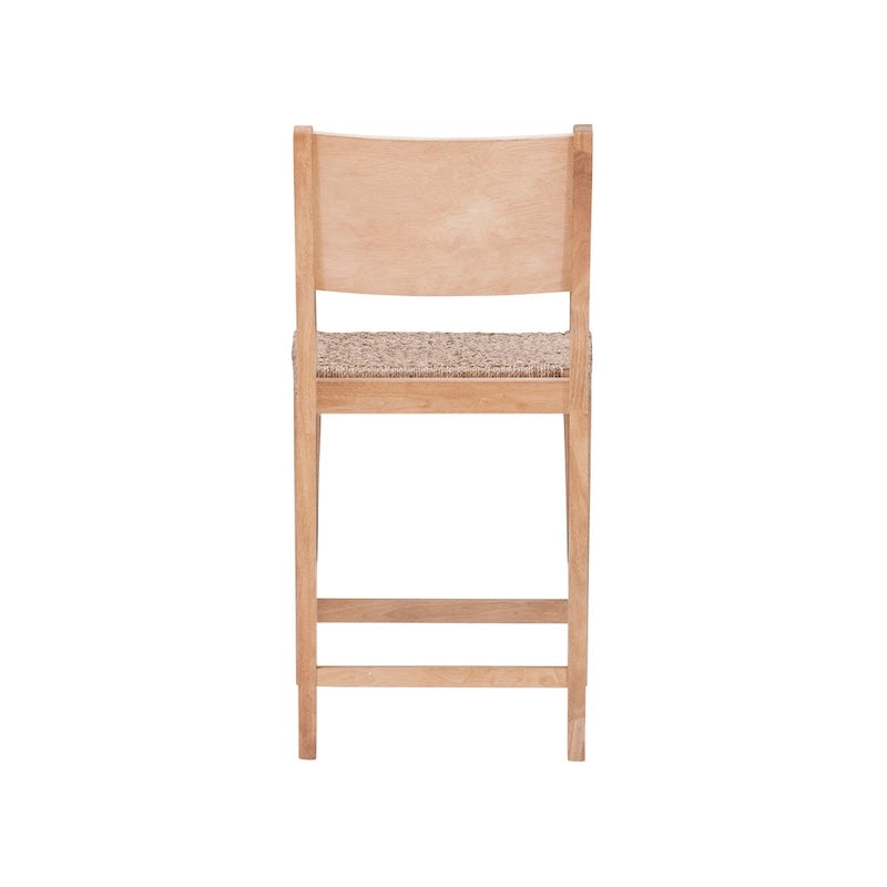 Caelan Seagrass 24-Inch Counter Stool (Set of 2)