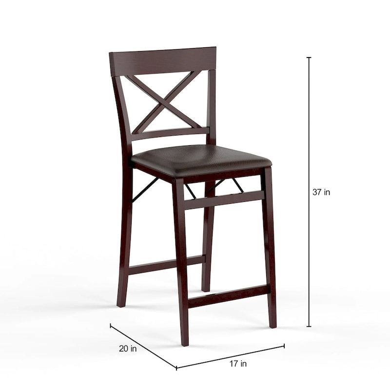 Linon 24-Inch Folding Counter Stool