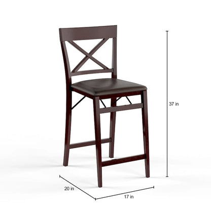 Linon 24-Inch Folding Counter Stool