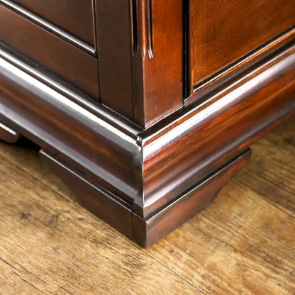 Diva Traditional Cherry Solid Wood 6-Drawer Chest by Furniture of America