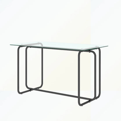Rectangle Dining Table with Metal Frame