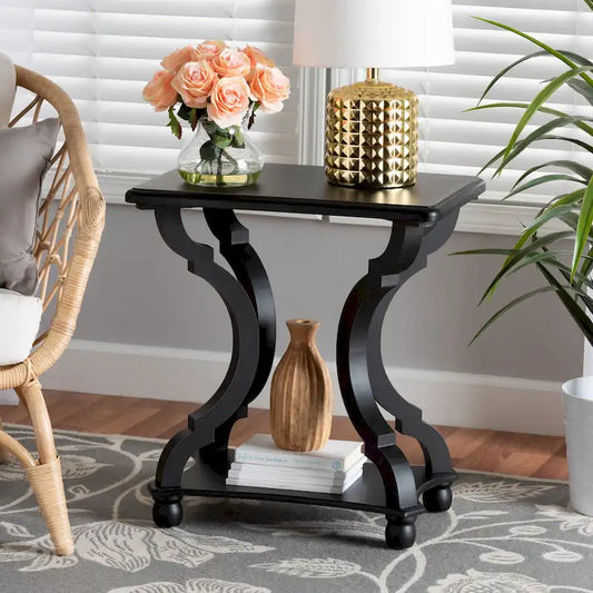 Cianna Classic and Traditional Wood End Table