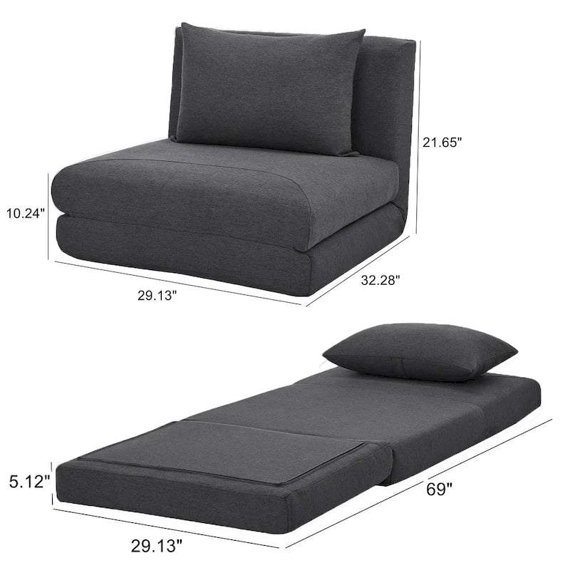Porch & Den Marylee Convertible Chair