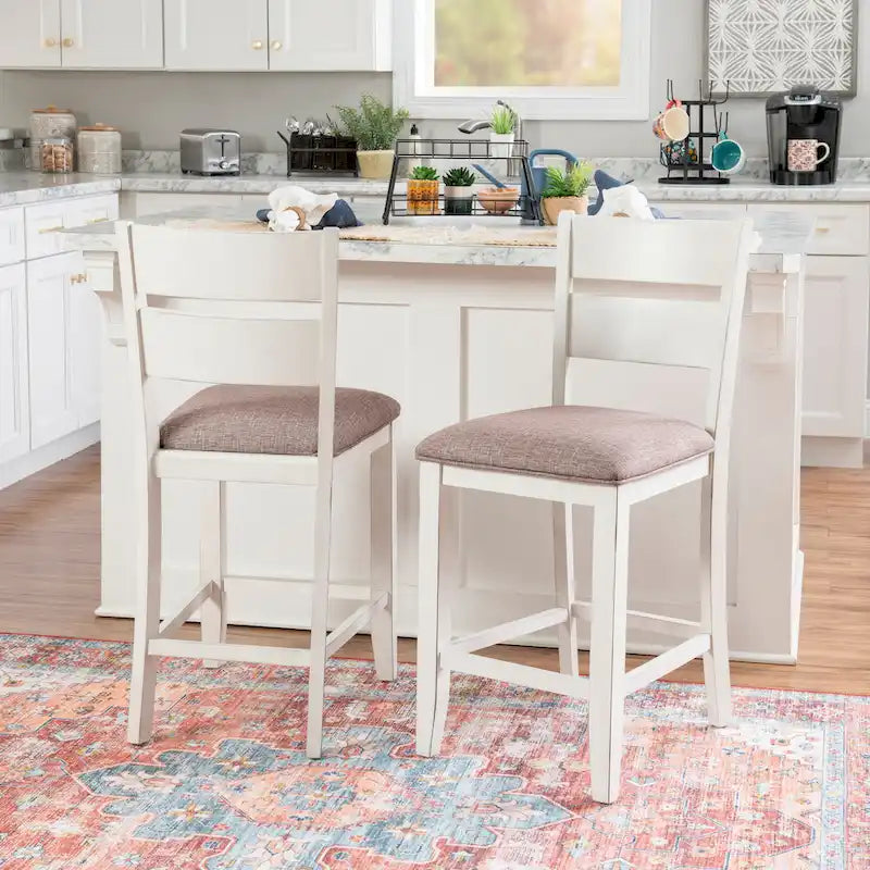 Menard Wood 6-Piece Counter Height Dining Set