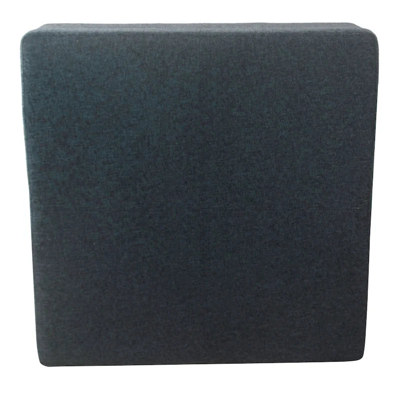 HomePop Luxury 32 Square Storage Ottoman
