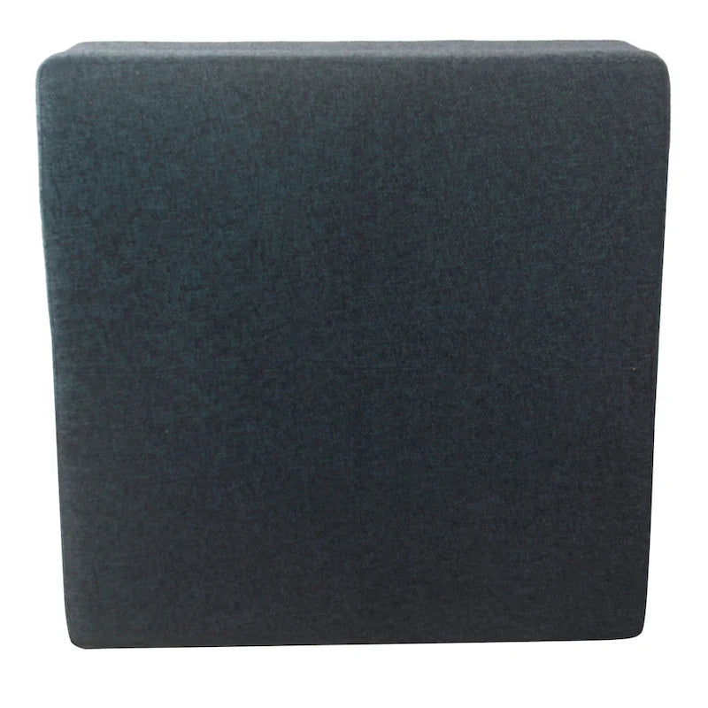 HomePop Luxury 32 Square Storage Ottoman
