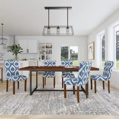 HomePop Classic Parsons Medallion Dining Chair (Set of 2)