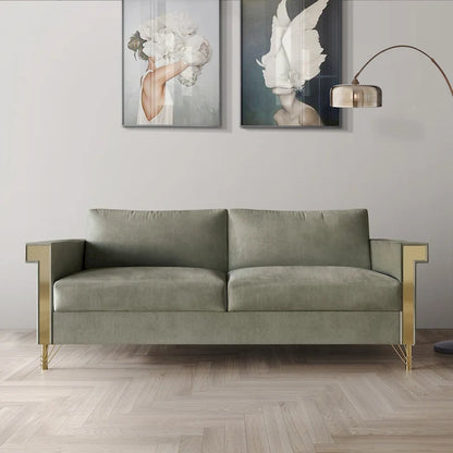 CraftPorch Luxurious Velvet Upholstered Sofa