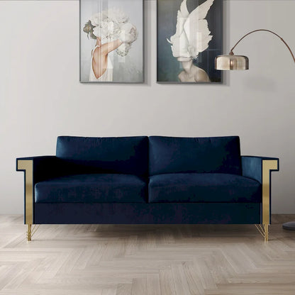 CraftPorch Luxurious Velvet Upholstered Sofa