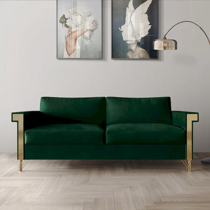 CraftPorch Luxurious Velvet Upholstered Sofa