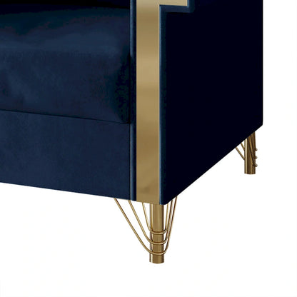 CraftPorch Luxurious Velvet Upholstered Sofa