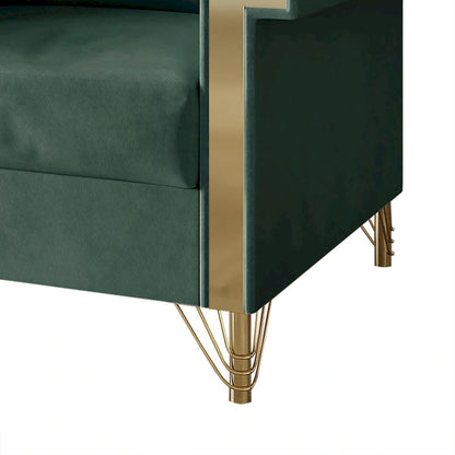 CraftPorch Luxurious Velvet Upholstered Sofa