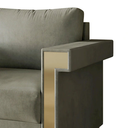 CraftPorch Luxurious Velvet Upholstered Sofa