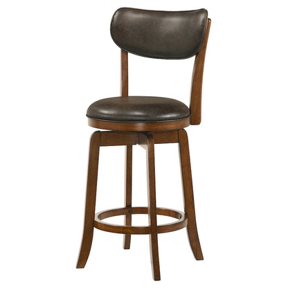 Irvi Traditional Rubberwood 3-Piece Barstool Counter Height Dining Set by Furniture of America