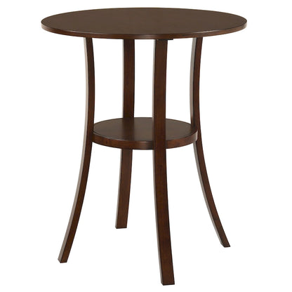 Irvi Traditional Rubberwood 3-Piece Barstool Counter Height Dining Set by Furniture of America