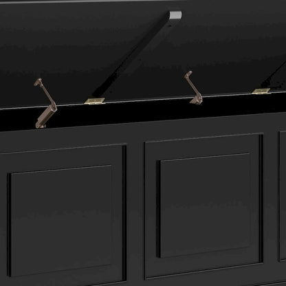 WYNDENHALL Hampshire SOLID WOOD 51 inch Wide Traditional Storage Bench Trunk - 51 W x 18 D x 20.75 H