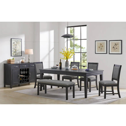 Del Mar Dining Table with Leaf by Martin Svensson Home
