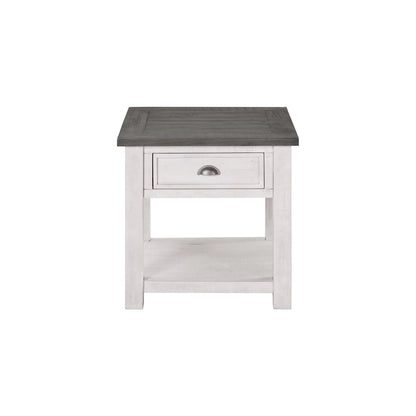 The Gray Barn Downington Solid Wood End Table