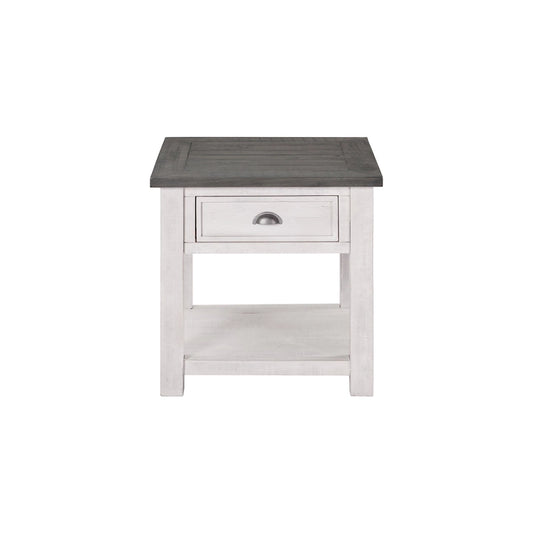 The Gray Barn Downington Solid Wood End Table