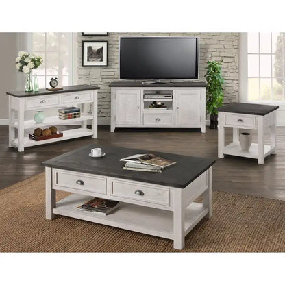 The Gray Barn Downington Solid Wood End Table
