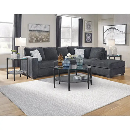 Signature Design by Ashley Altari 2-Piece Sectional with Chaise - 110 W x 90 D x 37 H