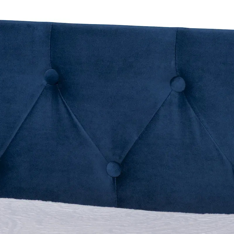 Larkin Modern Velvet Fabric Upholstered Daybed with Trundle