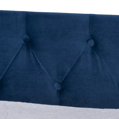 Larkin Modern Velvet Fabric Upholstered Daybed with Trundle