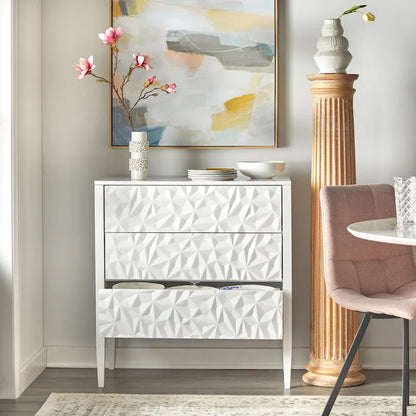Simple Living Marquise 3-Drawer Accent Cabinet