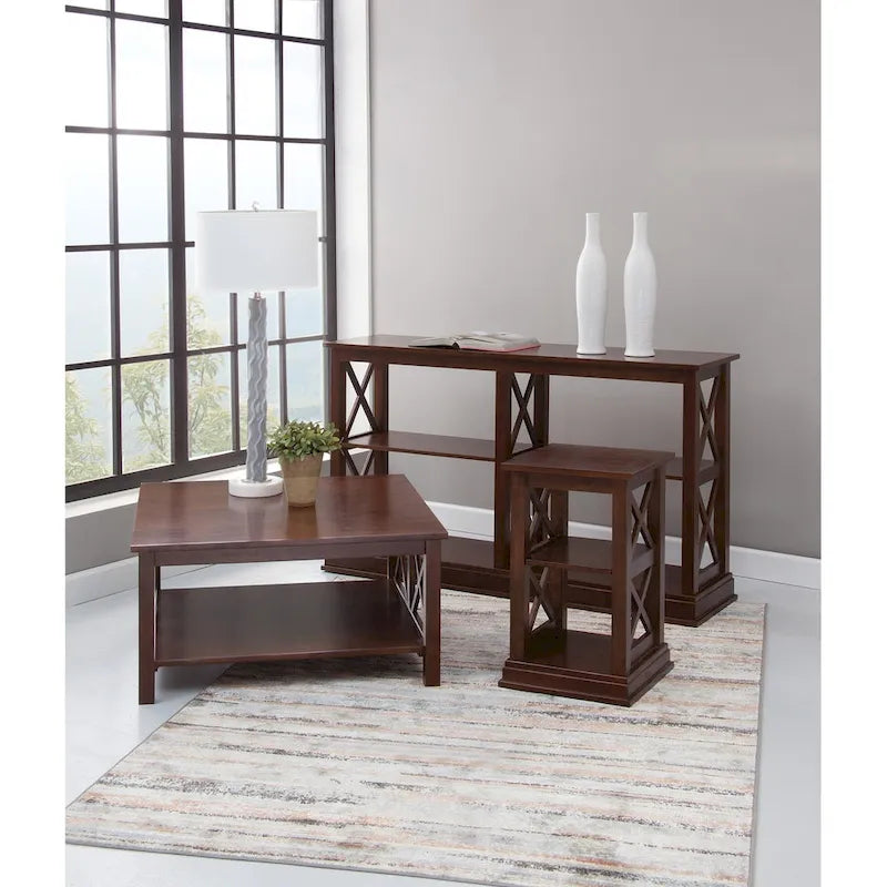 International Concepts Hampton Solid Wood Square Coffee Table - 36 x 36