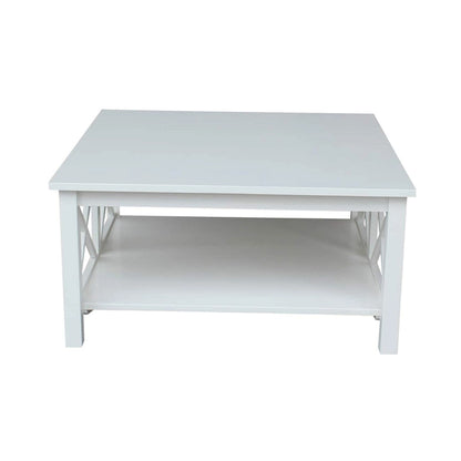 International Concepts Hampton Solid Wood Square Coffee Table - 36 x 36