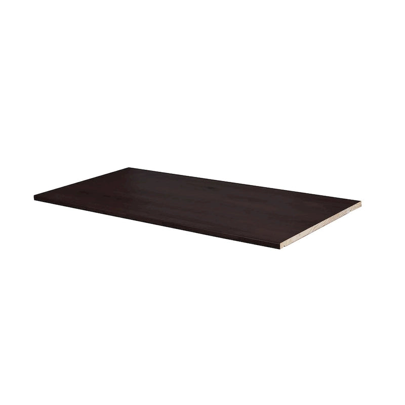 Palace Imports 100% Solid Wood Single Large Shelf for Kyle Wardrobe Armoires