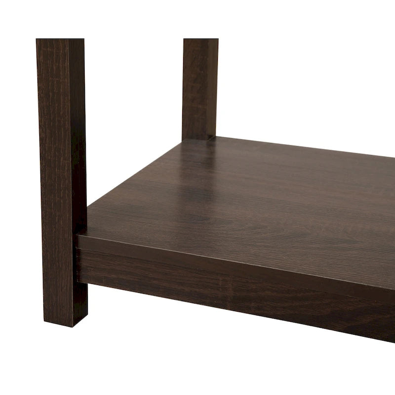Salem 1-drawer and Shelf Wooden Nightstand