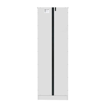 Tall Storage Cabinet with 8 Doors and 4 Shelves, Wall Storage Cabinet for Living Room, Kitchen, Office, Bedroom, Bathroom