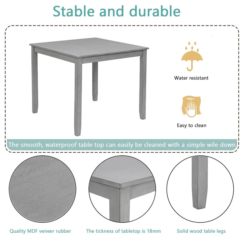 6 Piece Kitchen Dining Set