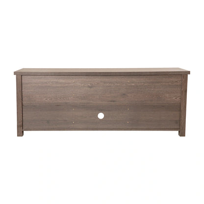 Classic TV Stand for up to 80 TVs-Glass Fronted Doors-Modern Finish - 65W x 16D x 23.625H
