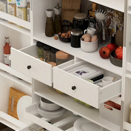 Multifunctional Kitchen Cabinetand Wine Cabinet Wine Glass Rack Pantry