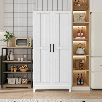 Multifunctional Kitchen Cabinetand Wine Cabinet Wine Glass Rack Pantry