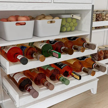 Multifunctional Kitchen Cabinetand Wine Cabinet Wine Glass Rack Pantry