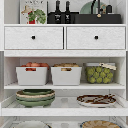 Multifunctional Kitchen Cabinetand Wine Cabinet Wine Glass Rack Pantry