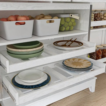 Multifunctional Kitchen Cabinetand Wine Cabinet Wine Glass Rack Pantry