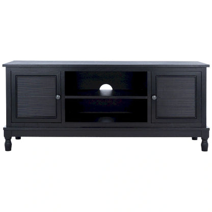 SAFAVIEH Ashlea 2 Door 1 Shelf Media Stand - 47 W x 16 D x 20 H - 47Wx16Dx20H