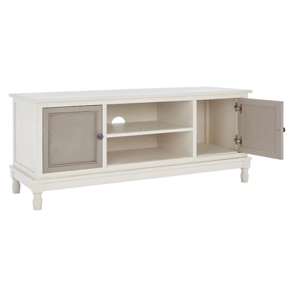 SAFAVIEH Ashlea 2 Door 1 Shelf Media Stand - 47 W x 16 D x 20 H - 47Wx16Dx20H