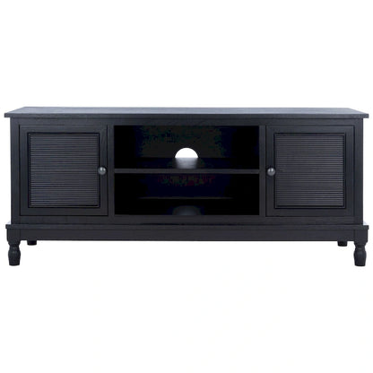 SAFAVIEH Ashlea 2 Door 1 Shelf Media Stand - 47 W x 16 D x 20 H - 47Wx16Dx20H