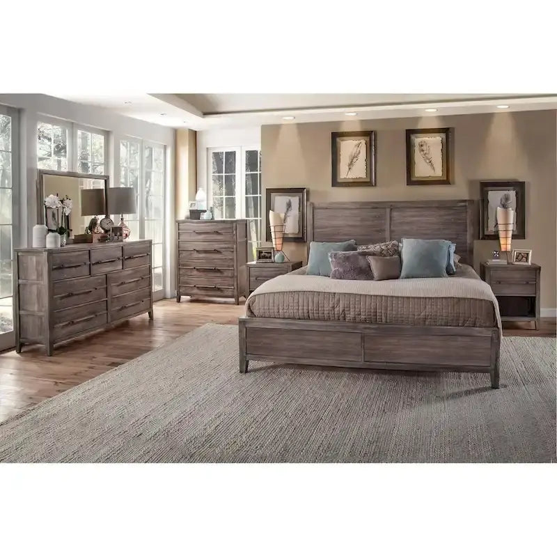 Asher Panel Bed