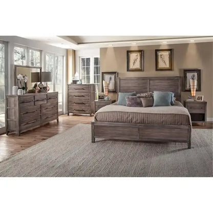 Asher Panel Bed