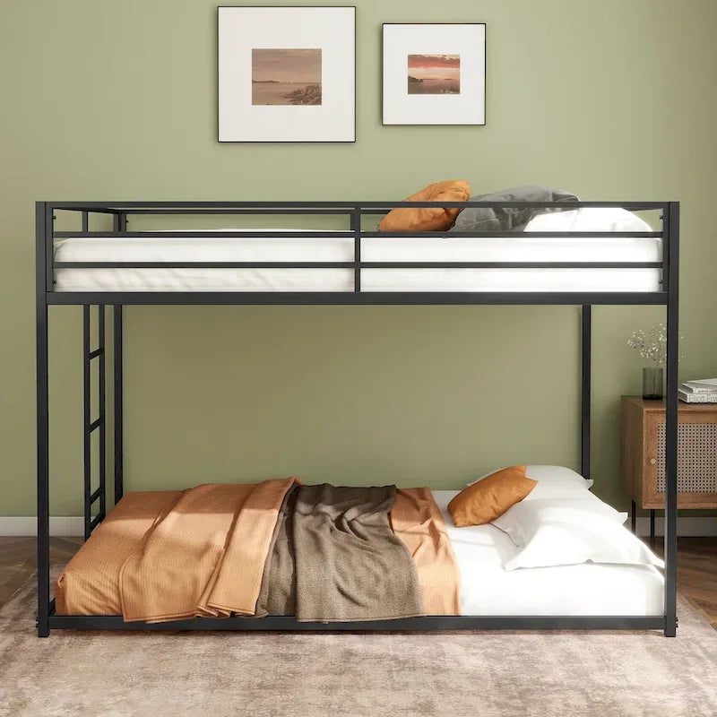 Full over Full Bunk Black