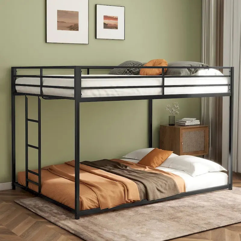 Full over Full Bunk Black