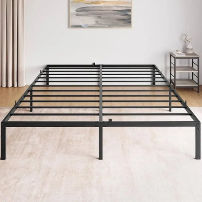 14 Inch Heavy Duty Metal Platform Bed Frame, No Box Spring Needed