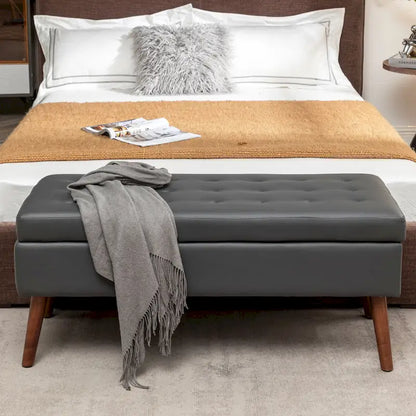 Storage Bench with Storage Bench for Bedroom End of Bed Bench Foot of Bed Bench Entryway Bench Storage Ottoman Bench