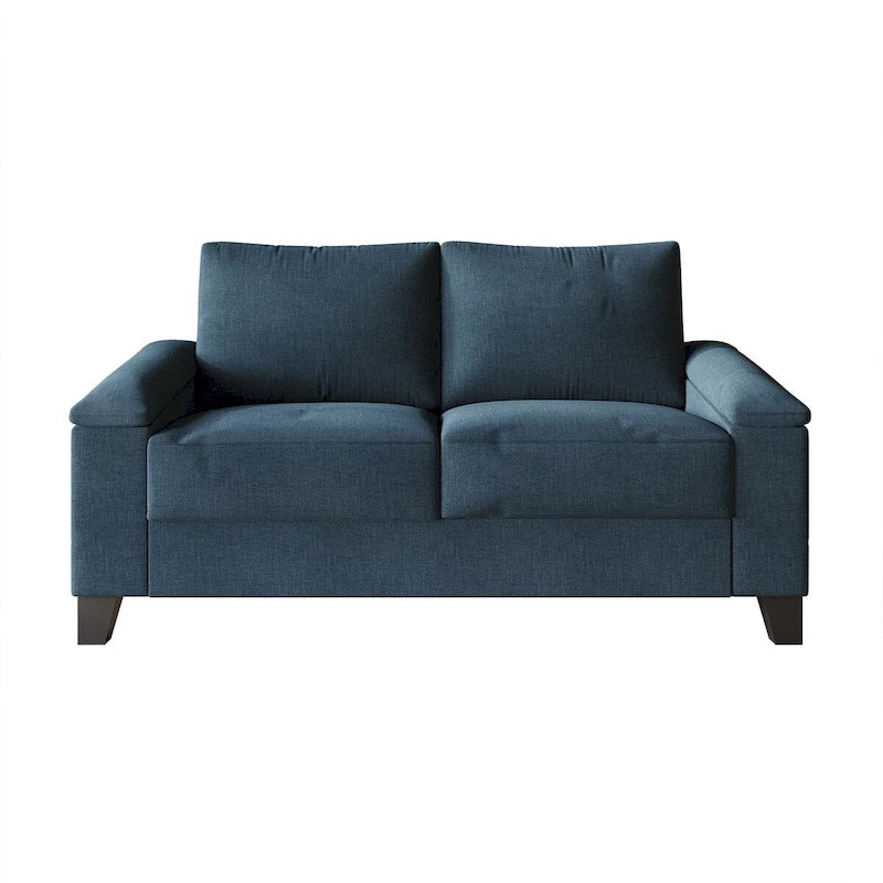 CraftPorch Simple Style Linen Upholstered Loveseat